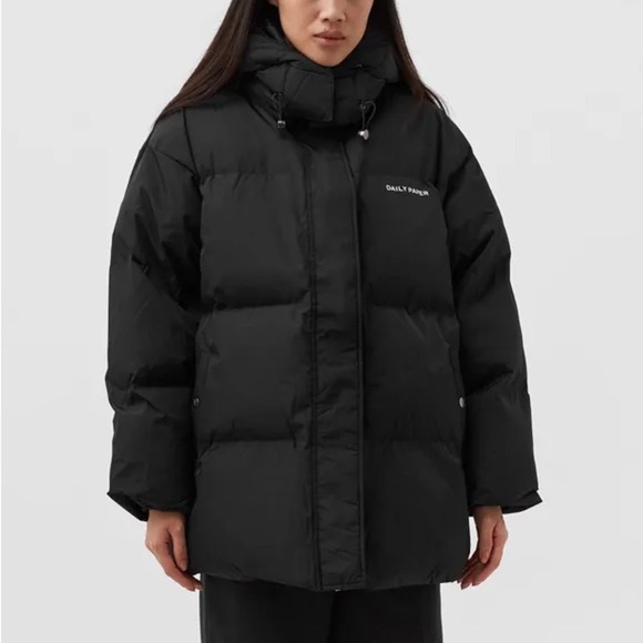 Daily Paper Jackets & Blazers - DAILY PAPER The Nicole Puffer in Black